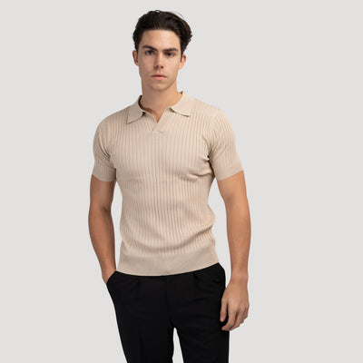 Piotr™ - Wygodna dzianinowa koszulka polo casualowa