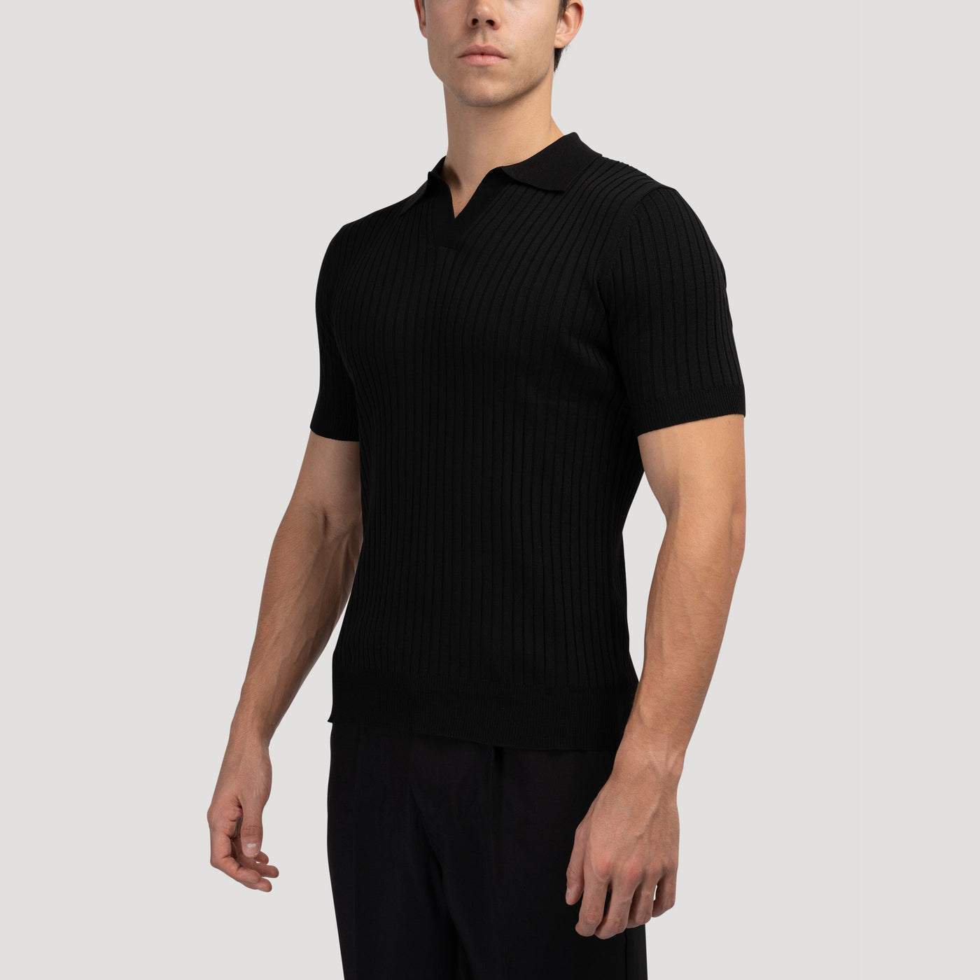 Piotr™ - Wygodna dzianinowa koszulka polo casualowa